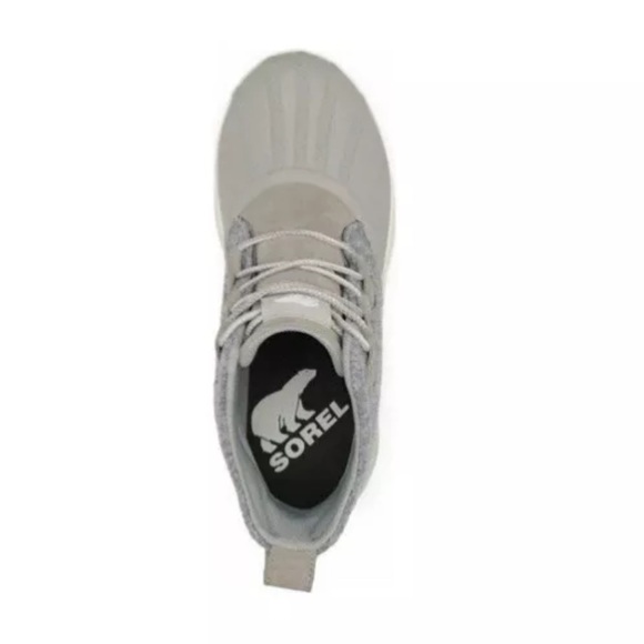 New Sorel Womens Out N About III Gray Waterproof Rain Boots Shoes - Picture 3 of 14